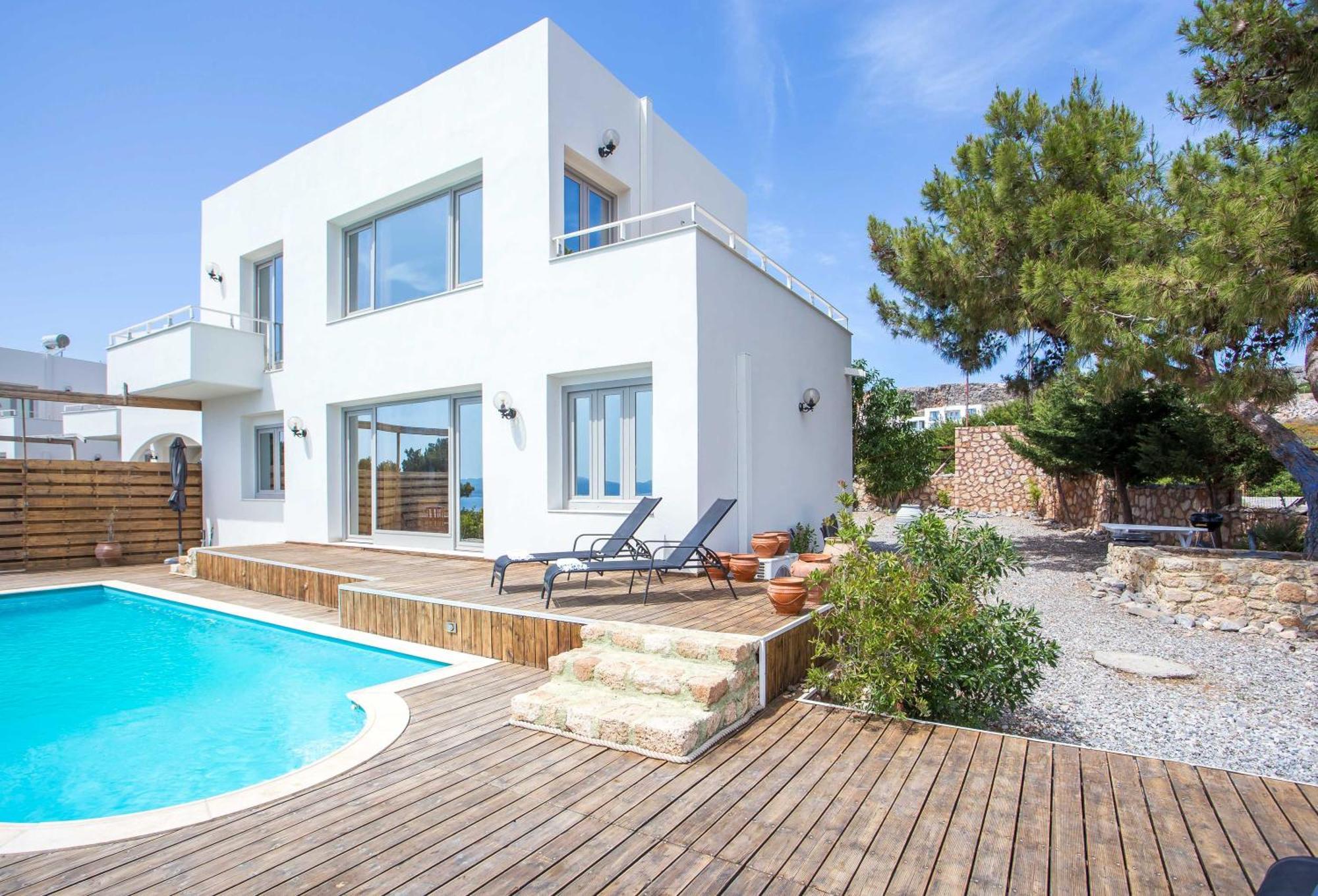 Spilia Bay Villas Pefki エクステリア 写真