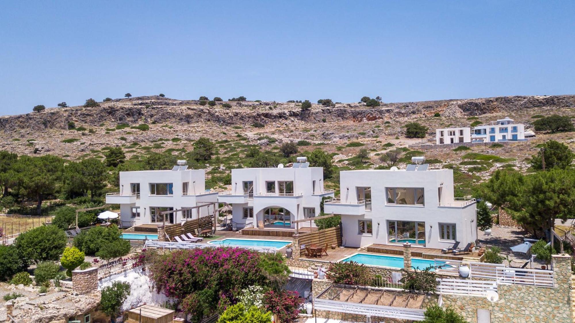 Spilia Bay Villas Pefki エクステリア 写真