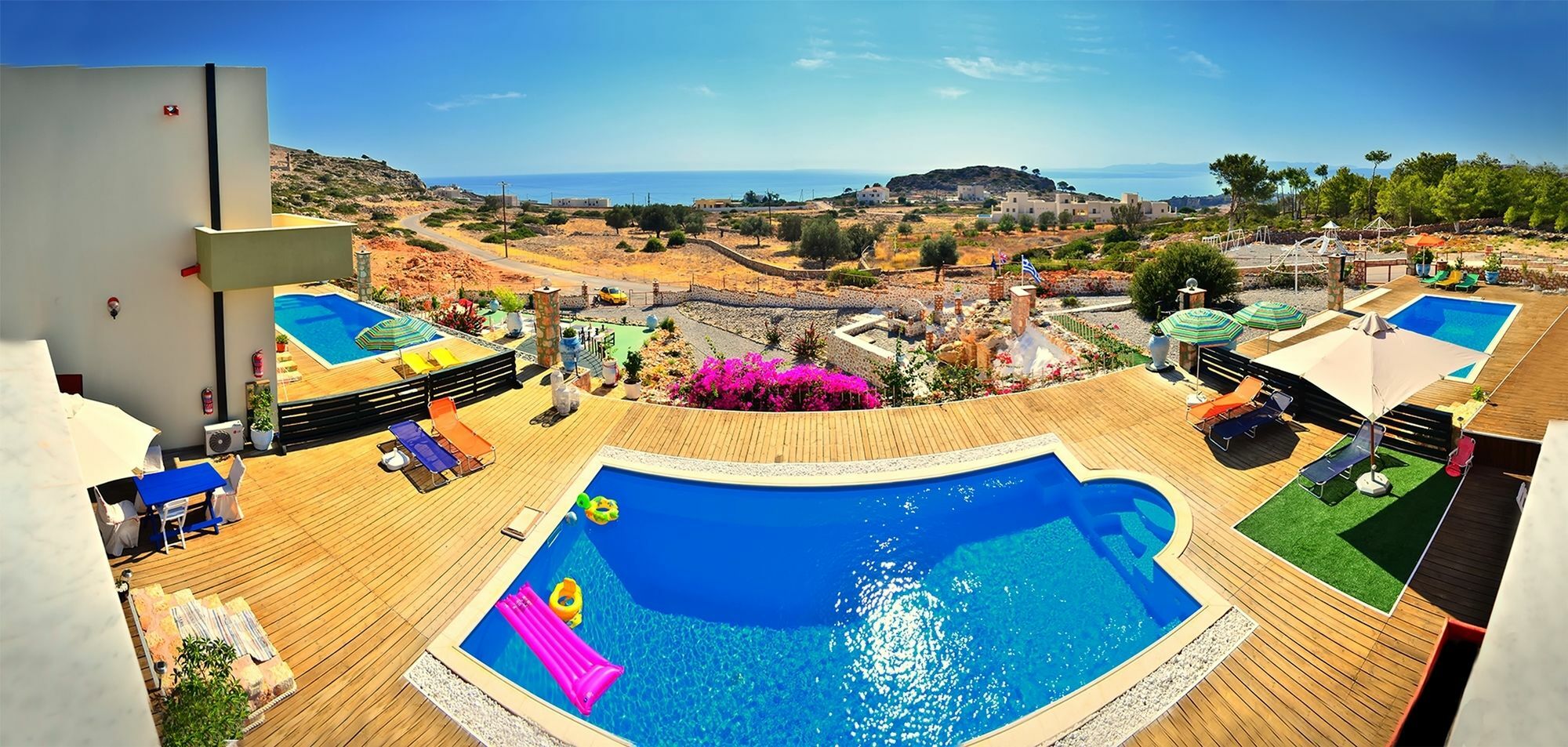 Spilia Bay Villas Pefki エクステリア 写真